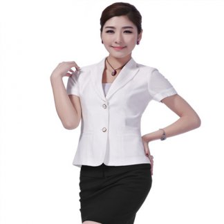 時尚職業裝女夏黑色